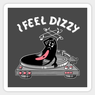 I feel dizzy Sticker